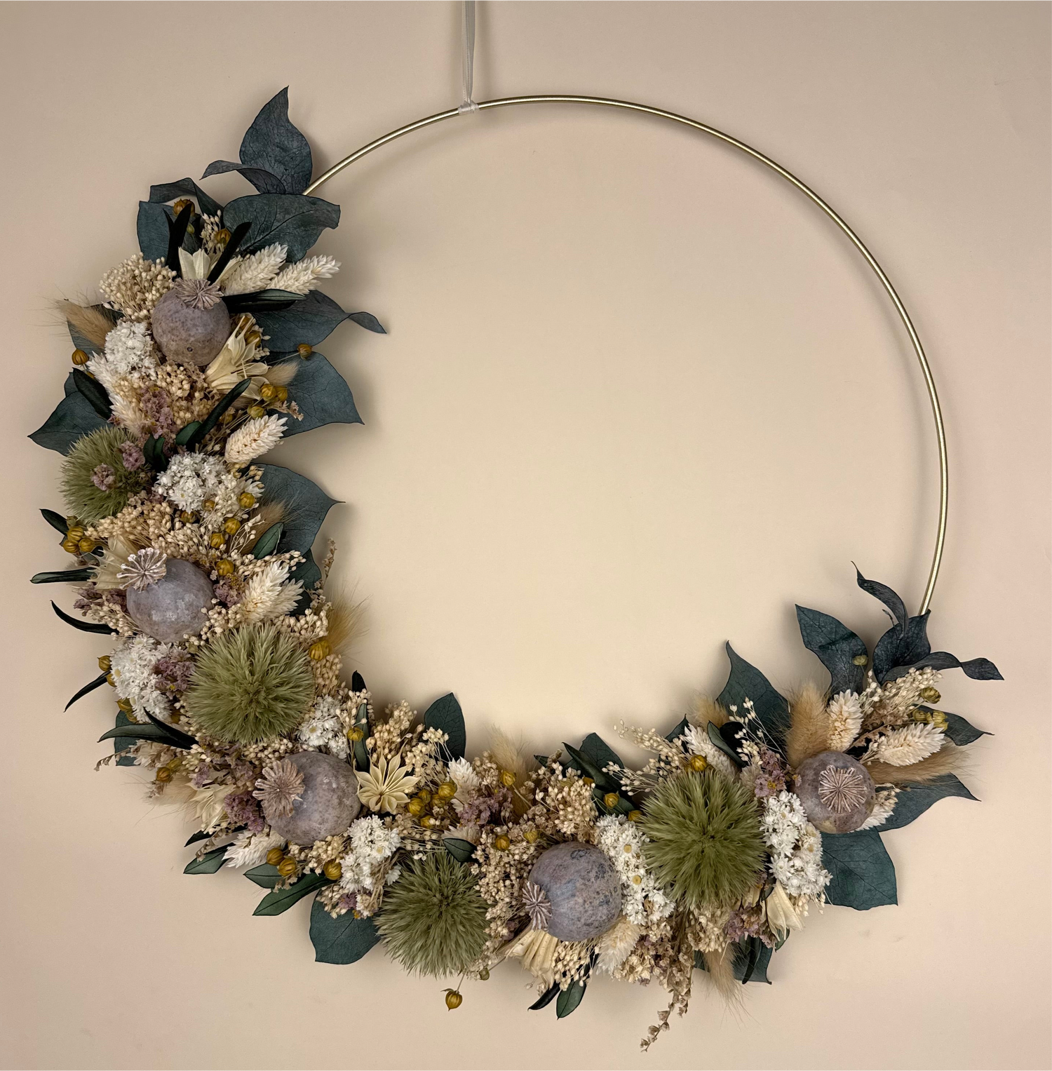Trockenblumenkranz "Pure Nature" | Premium Edition