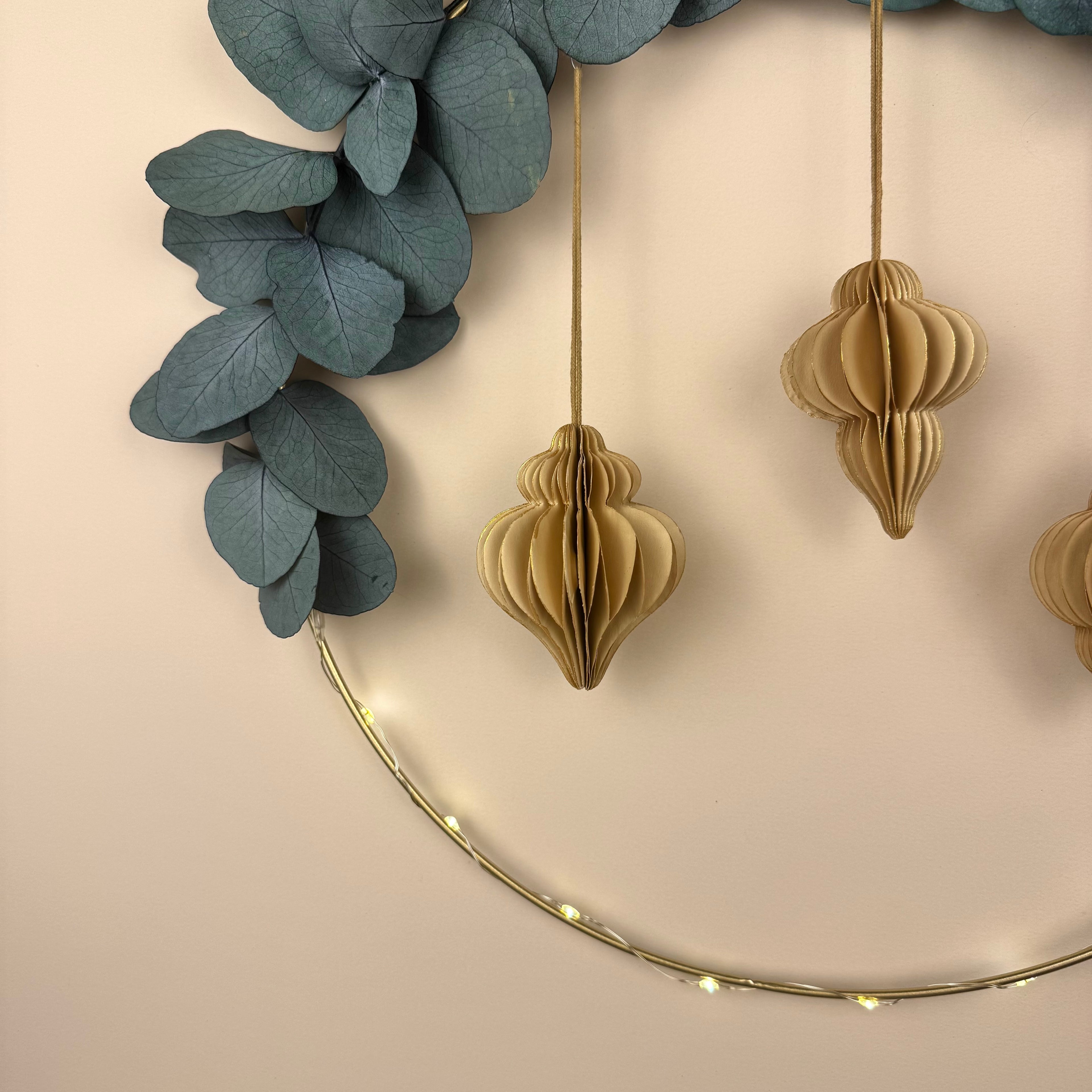 Dekoset
Trockenblumenkranz