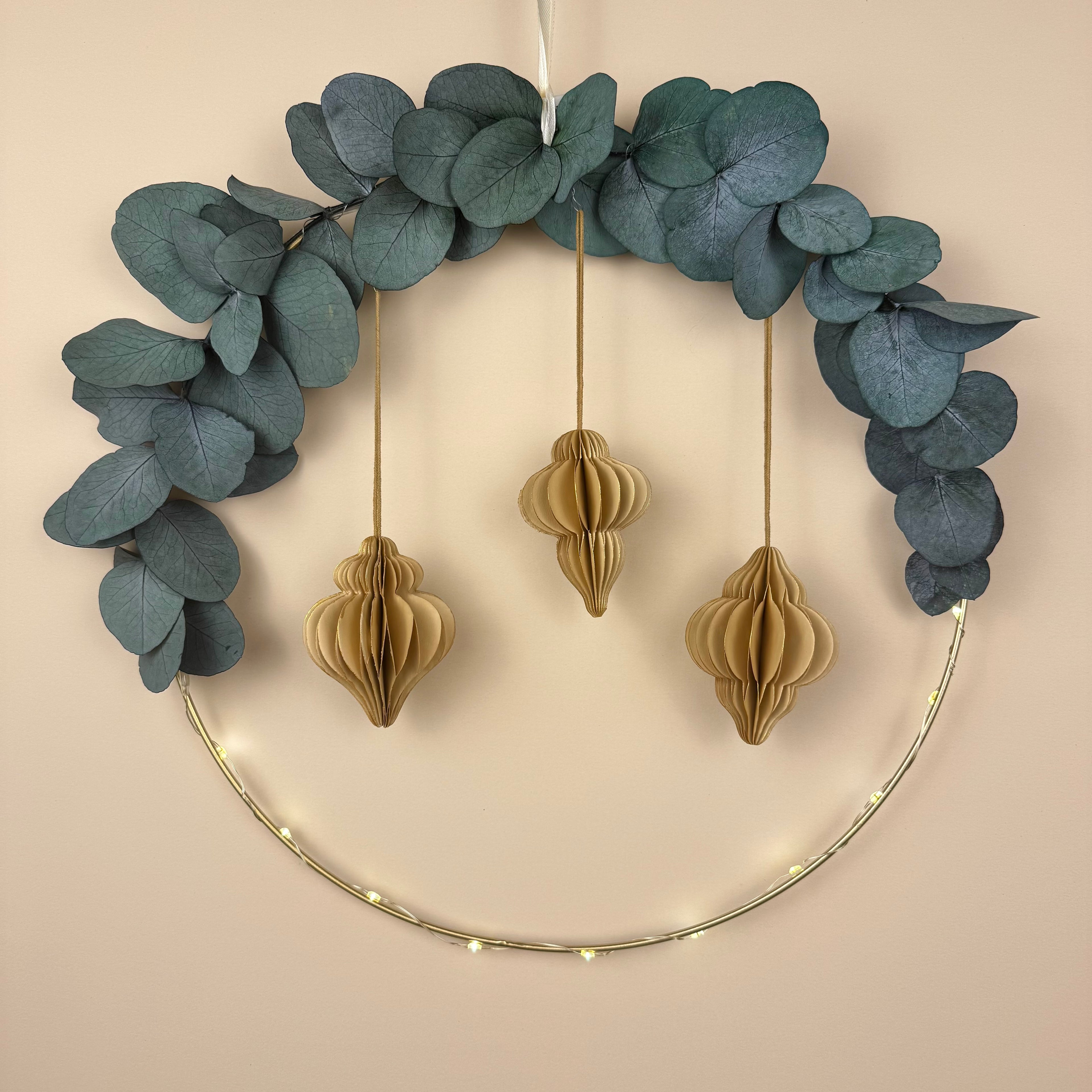 Dekoset
Trockenblumenkranz