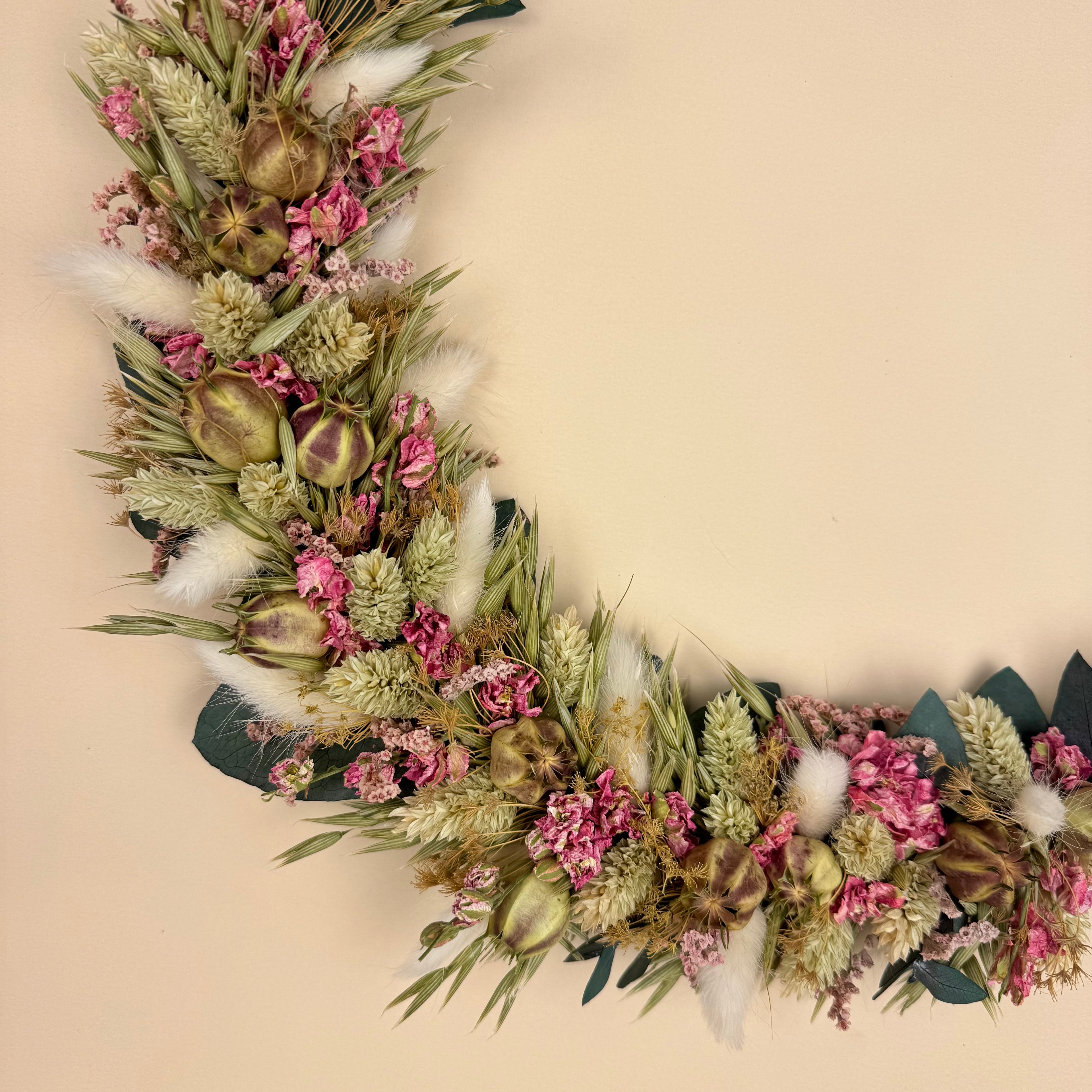 Trockenblumenkranz
handgemacht