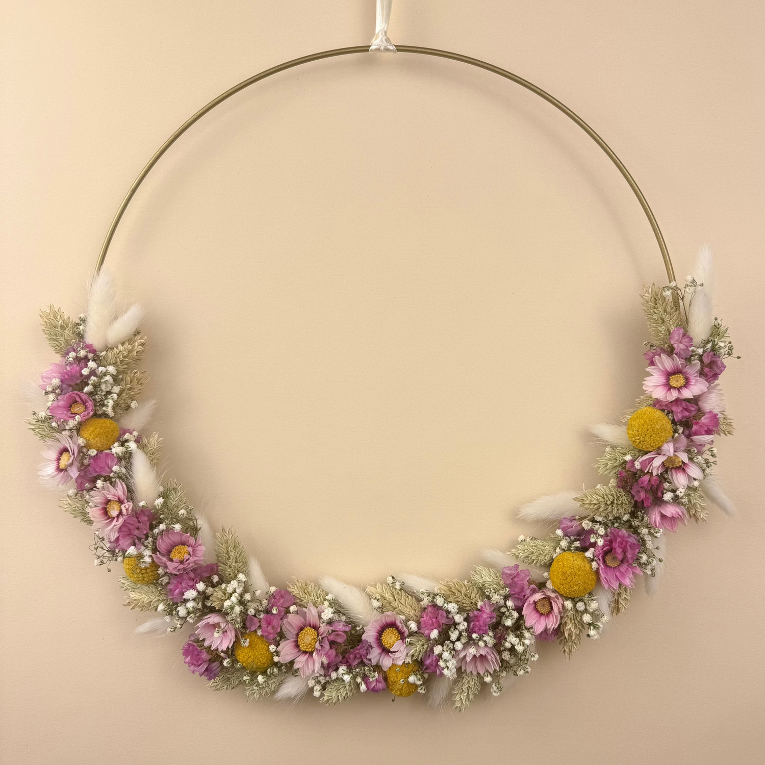 Trockenblumenkranz
