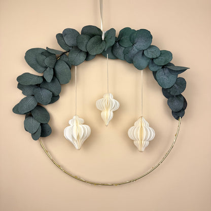 Dekoset
Trockenblumenkranz