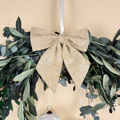 Dekoset Weihnachten
Eukalyptuskranz Trockenblumenkranz