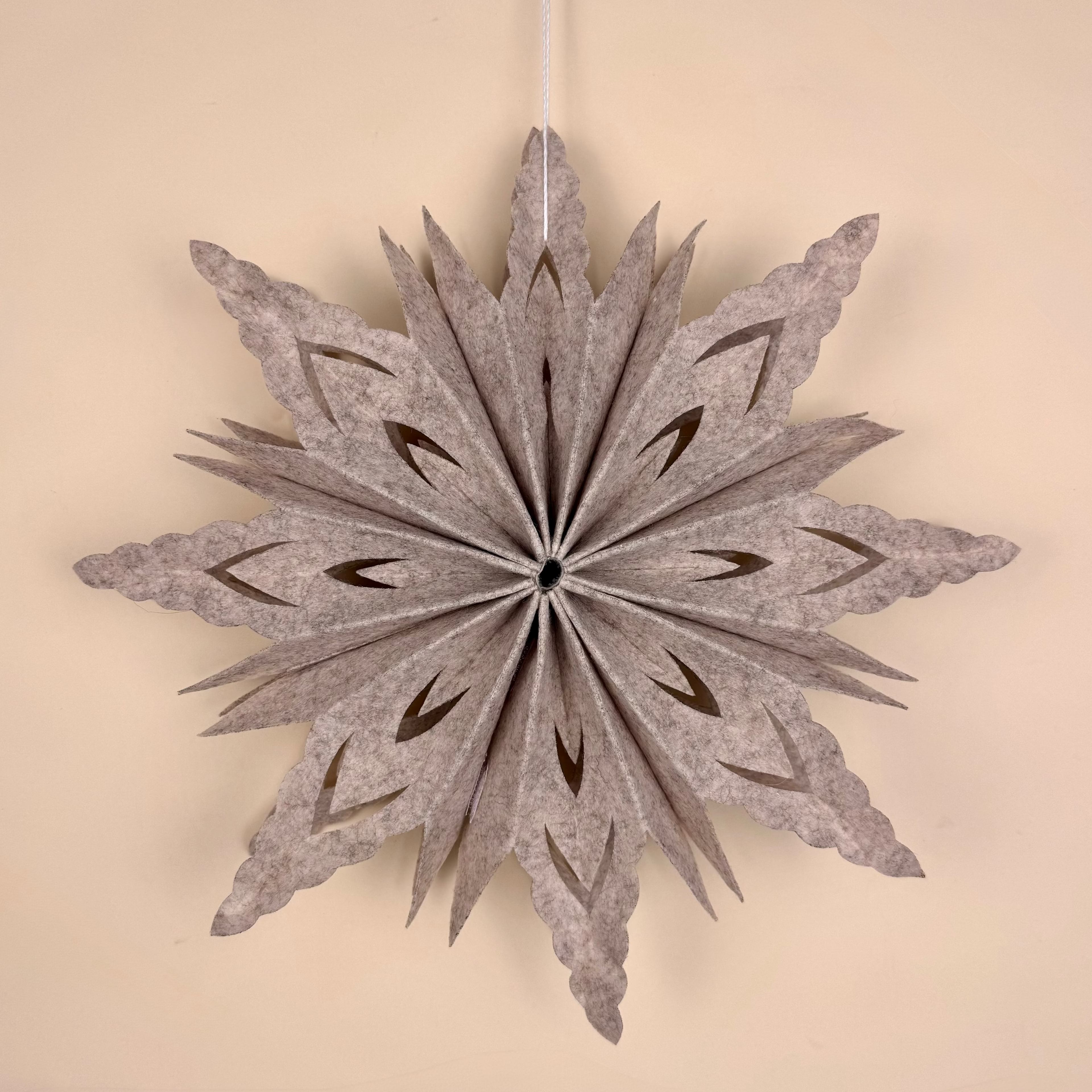 Dekostern
Filzstern
Weihnachtsdekoration