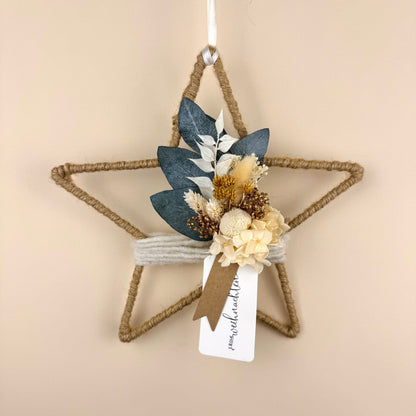 Dekostern Weihnachten
Trockenblumen