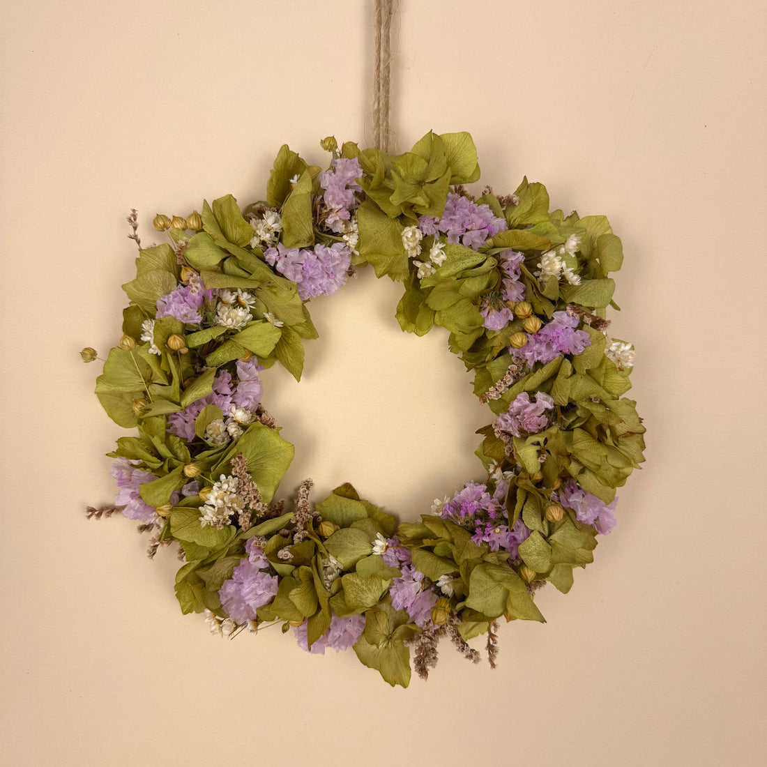 Mini Trockenblumenkranz