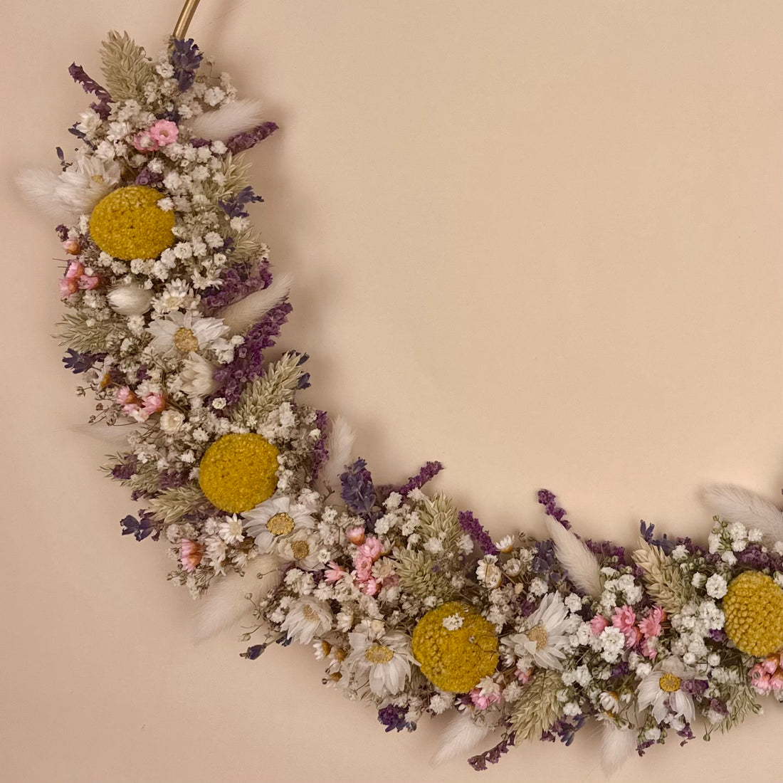 Trockenblumenkranz
handgefertigt