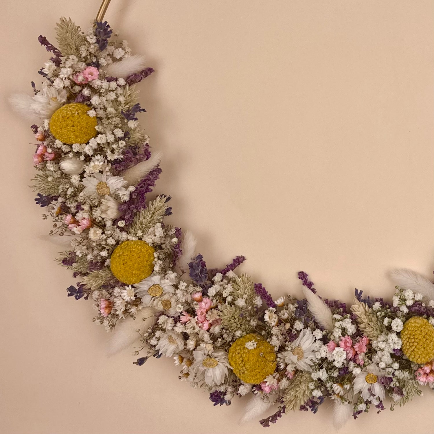 Trockenblumenkranz
handgefertigt