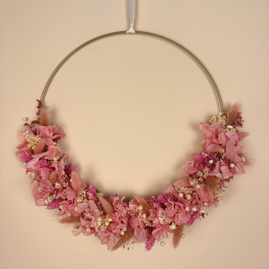 Trockenblumenkranz