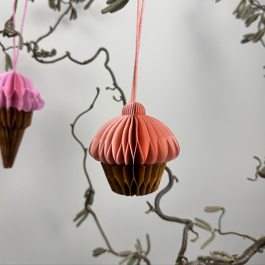Papieranhänger Muffin