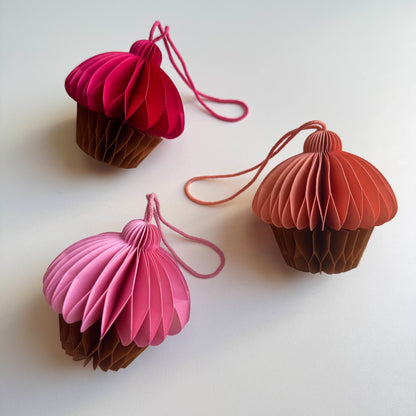Papieranhänger Muffin