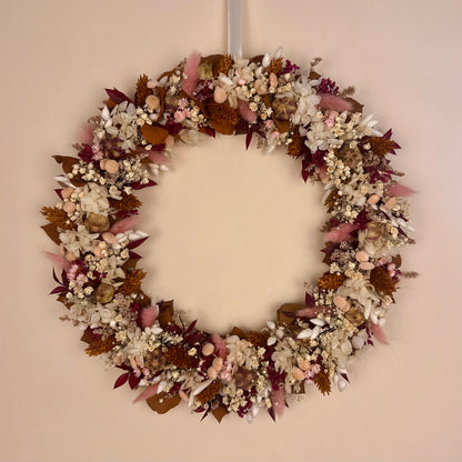 Trockenblumenkranz
Türkranz
Herbstkranz