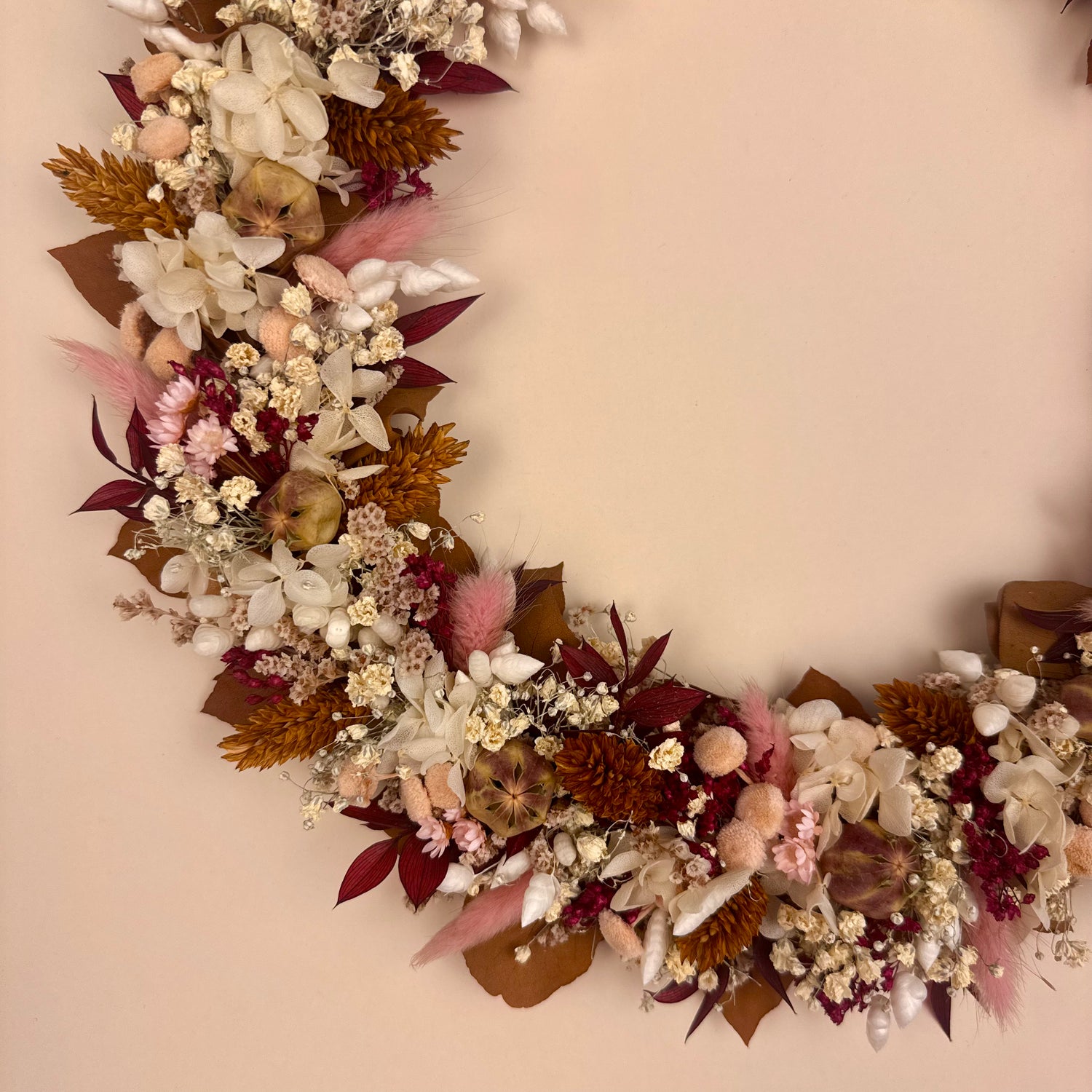 Trockenblumenkranz
Türkranz
Herbstkranz