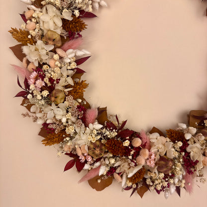 Trockenblumenkranz
Türkranz
Herbstkranz